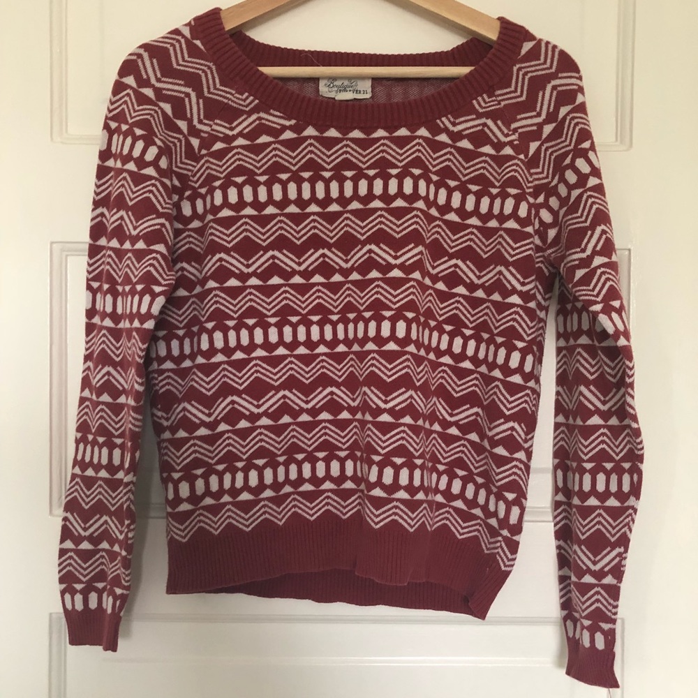 Cozy Patterned Sweater